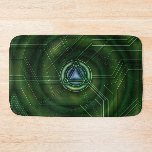 Item preview, Network: green on green connections designed and sold by Fluid Visions.