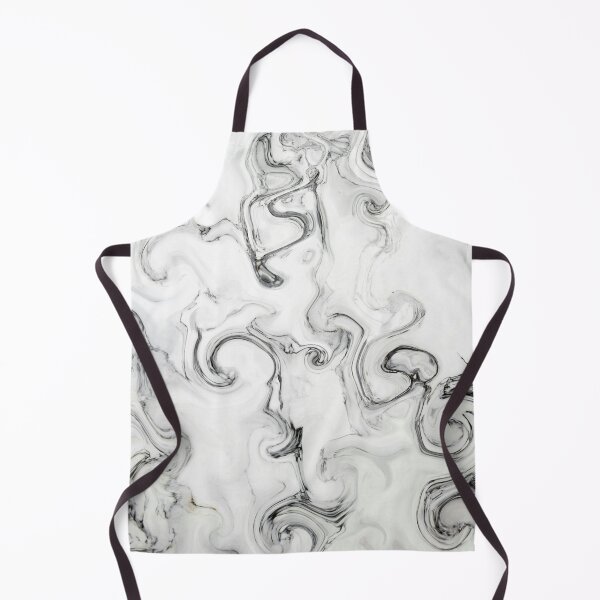 Item preview, White Carerra Marble Paint Pour designed and sold by geodeart.
