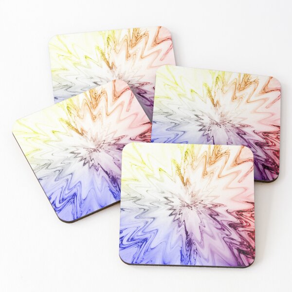 Item preview, Rainbow Tie Dye Marble Fluid Pour designed and sold by geodeart.