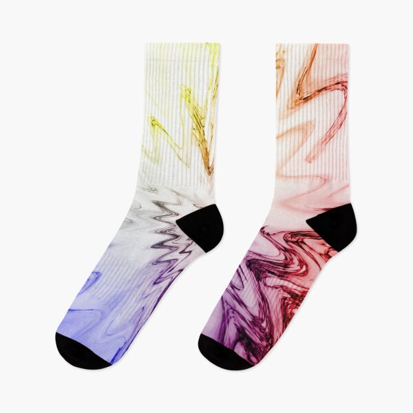 Item preview, Rainbow Tie Dye Marble Fluid Pour designed and sold by geodeart.
