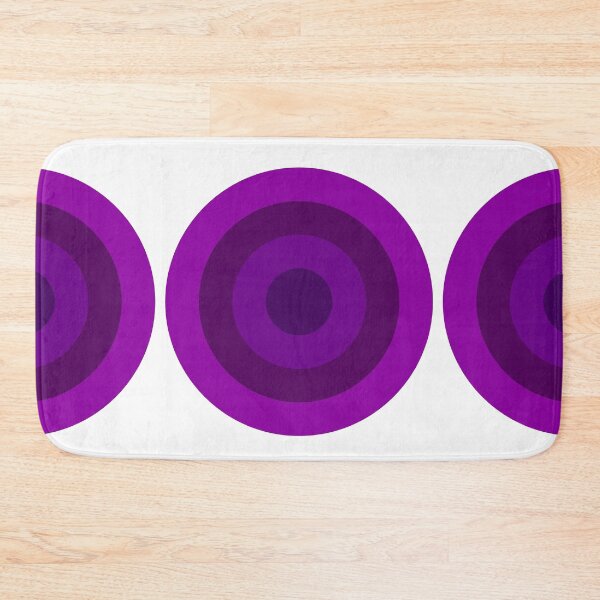 Item preview, Color Study: Shades of Heliotrope Circles designed and sold by PSCSCo.