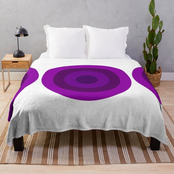 Item preview, Color Study: Shades of Heliotrope Circles designed and sold by PSCSCo.