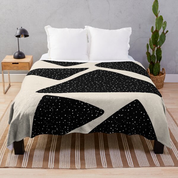 Item preview, Black minimalist primitive tribal geometric balance abstract modern Nordic Boho Minimalistic traingle line art Mid Century solid soft gradient brush strokes Ink cave design dots pattern IV designed and sold by AbstractTrace.