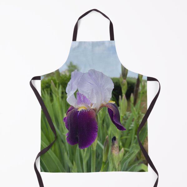 Item preview, Purple Wabash Bearded Iris Flower Bloom Photo designed and sold by Gsallicat.