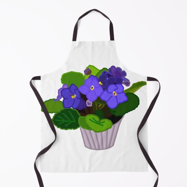 Item preview, African Violet (Saintpaulia ionantha) designed and sold by Andie Janik.