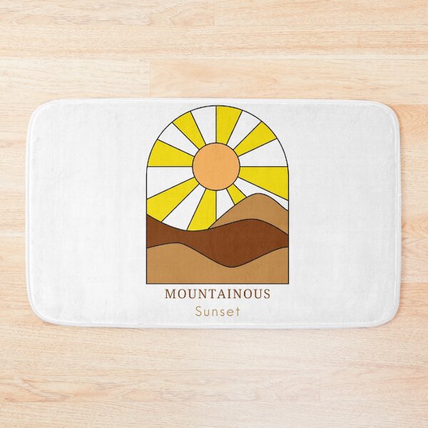 Item preview, Mountainous Sunset designed and sold by Red-ElYoubi.