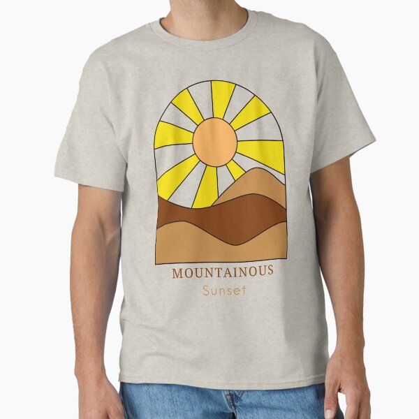 Item preview, Mountainous Sunset designed and sold by Red-ElYoubi.