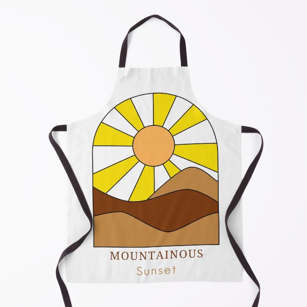 Item preview, Mountainous Sunset designed and sold by Red-ElYoubi.