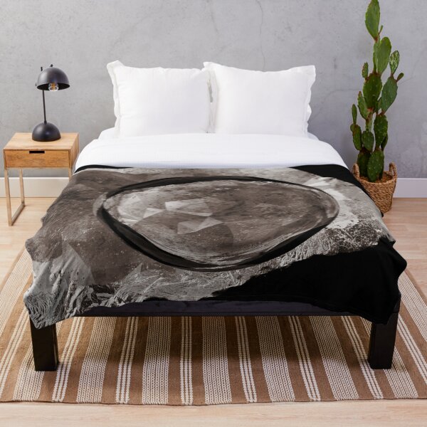 Aperçu de l'œuvre Geode Grey Crystal Naturel créée et vendue par geodeart.