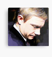 Martin Freeman Artwork Design 1 Metal Print
