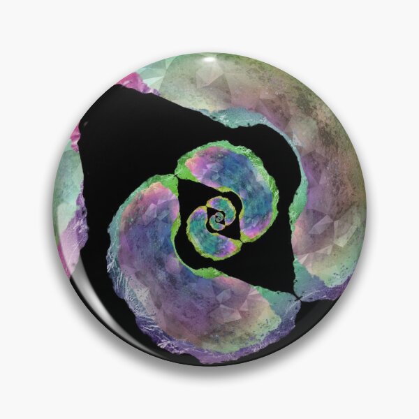 Item preview, Arco Iris Tie Dye Crystal Geode Goth designed and sold by geodeart.