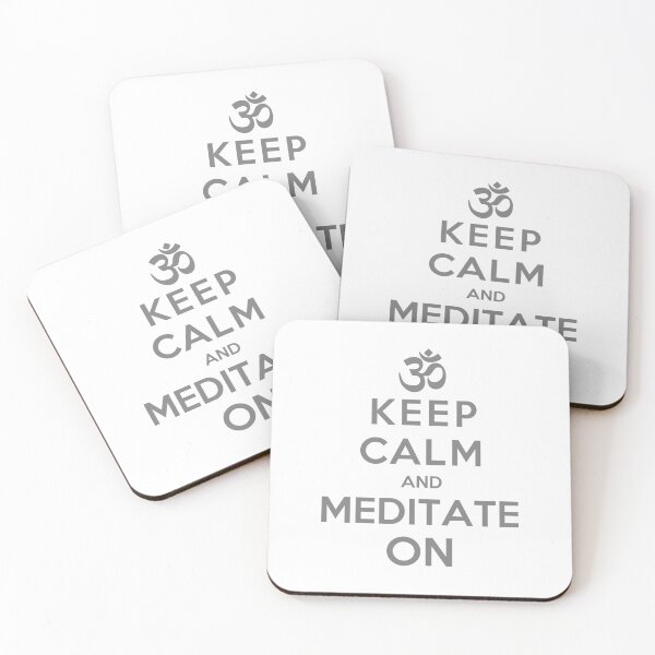 Item preview, Keep Calm and Meditate on with OM symbol designed and sold by ndubrey.