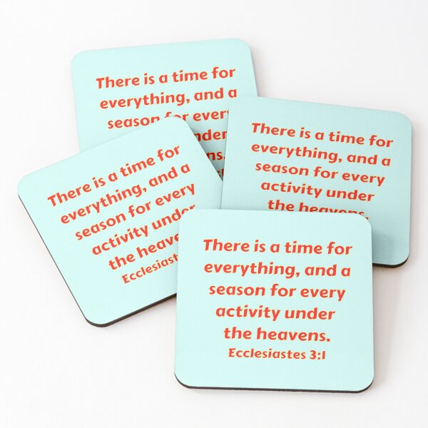 Item preview, Bible Verse Ecclesiastes 3:1 designed and sold by Prayingwarrior.