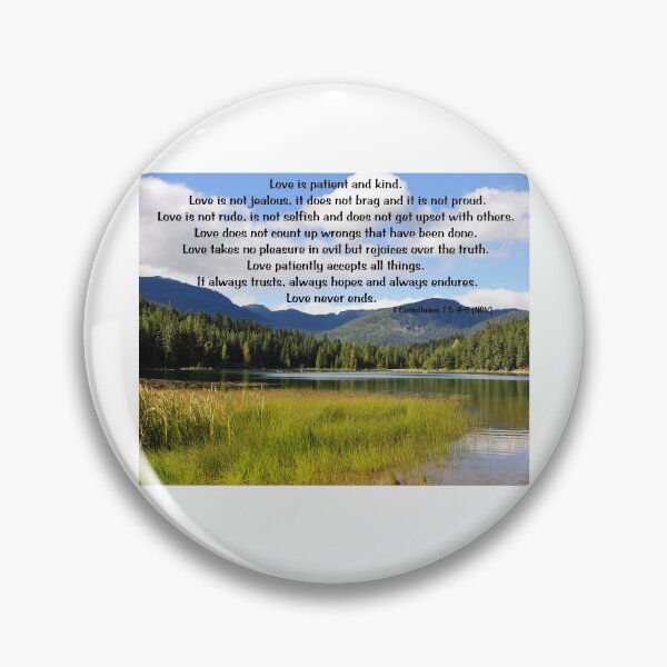 Item preview, Love Is Patient: Hidden Lake designed and sold by KirtTisdale.