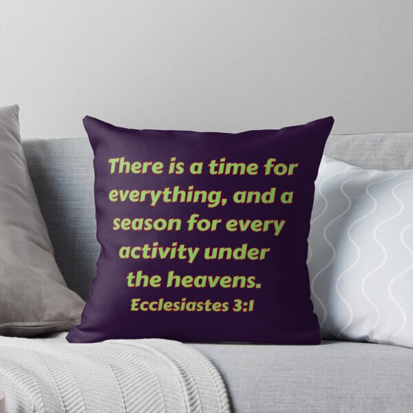 Item preview, Bible Verse Ecclesiastes 3:1 designed and sold by Prayingwarrior.