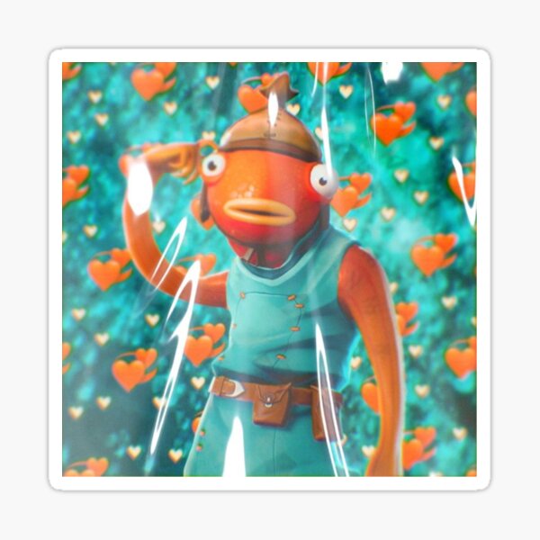 Fischstäbchen Sticker