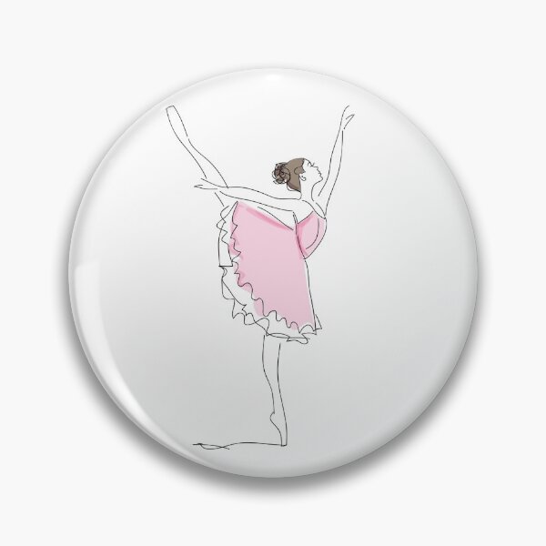 Item preview, Ballet dancing girl hand drawn designed and sold by della95.
