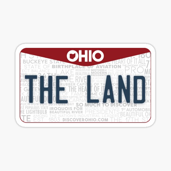 Item preview, Ohio License Plate - "THE LAND" designed and sold by dludesigns.