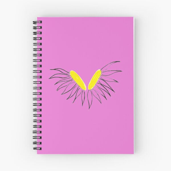Item preview, Daisy Yellow Coneflower Heads  Pink Petals And Background Hand Drawn designed and sold by H3designs.