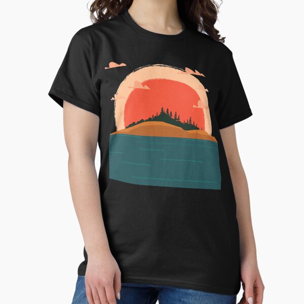 Item preview, Mountainous Sunset designed and sold by Red-ElYoubi.