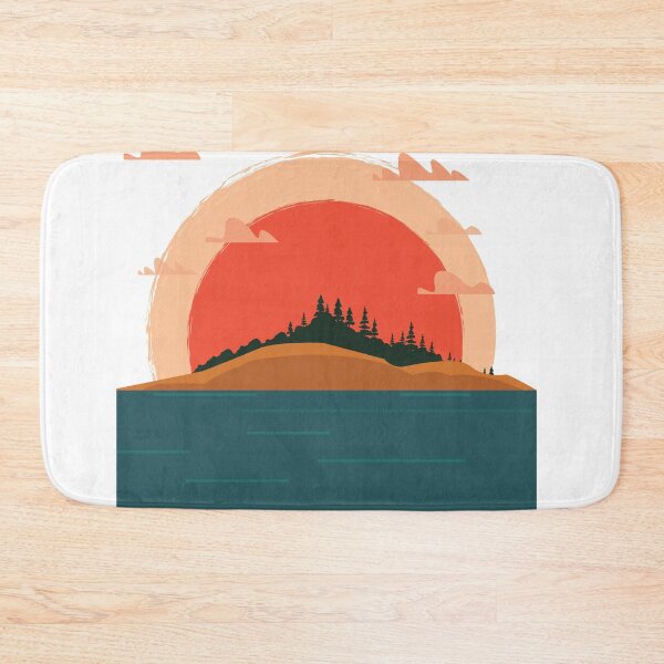 Item preview, Mountainous Sunset designed and sold by Red-ElYoubi.