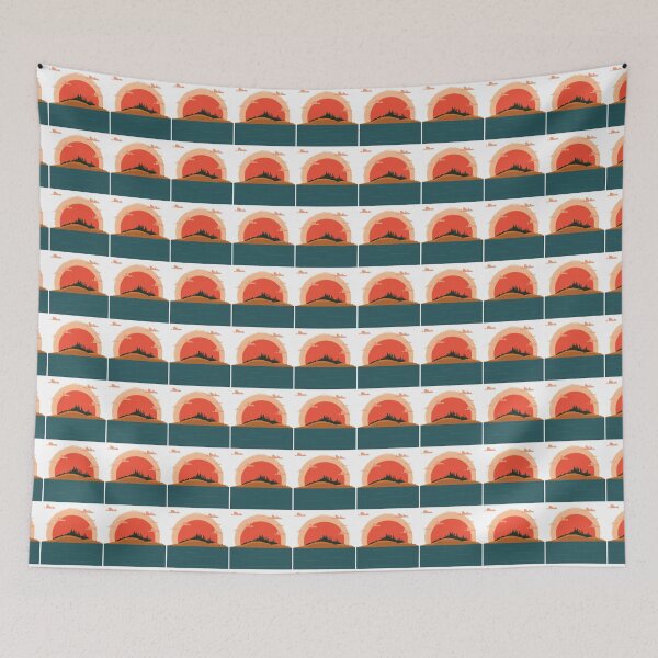Item preview, Mountainous Sunset designed and sold by Red-ElYoubi.