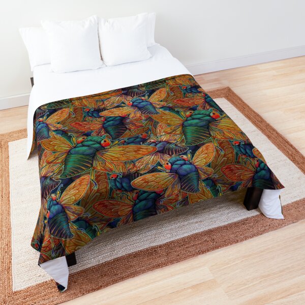 Brood X Swarm Comforter