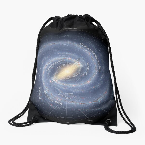 Milky Way Galaxy - #MilkyWay #Galaxy,  Drawstring Bag