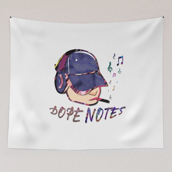 Item preview, Dope Music Notes & blunt hip hop life , supreme swag , birthday gift for him designed and sold by Shirt-u.
