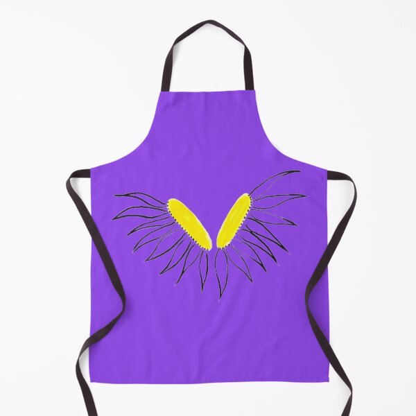 Item preview, Daisy Yellow Coneflower Heads Blue Indigo Petals And Background Hand Drawn designed and sold by H3designs.