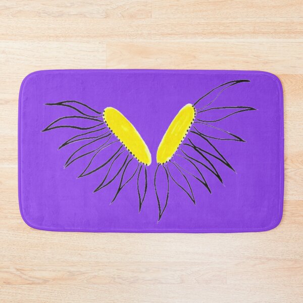 Item preview, Daisy Yellow Coneflower Heads Blue Indigo Petals And Background Hand Drawn designed and sold by H3designs.