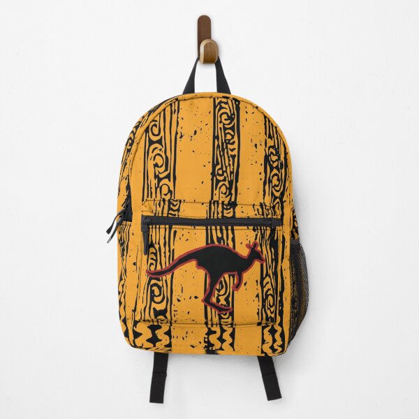 Item preview, Australia Aboriginal Drum Kangaroo Pattern designed and sold by pelagio.
