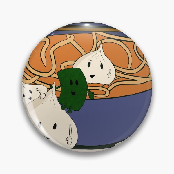 Item preview, Ramen with dumplings in the soup  designed and sold by ANU007.