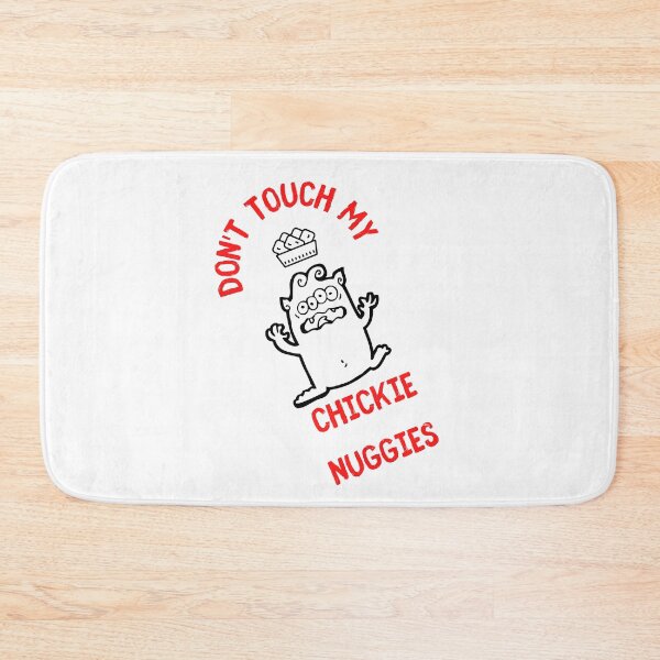 Item preview, Don't Touch My Chickie Nuggets, Crazy Four Eyed Alien Territorial About Its Chicken Nuggets designed and sold by Black11Flamingo.