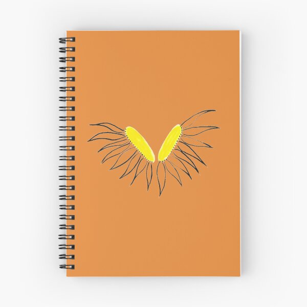 Item preview, Daisy Yellow Coneflower Heads Orange Petals And Background Hand Drawn designed and sold by H3designs.