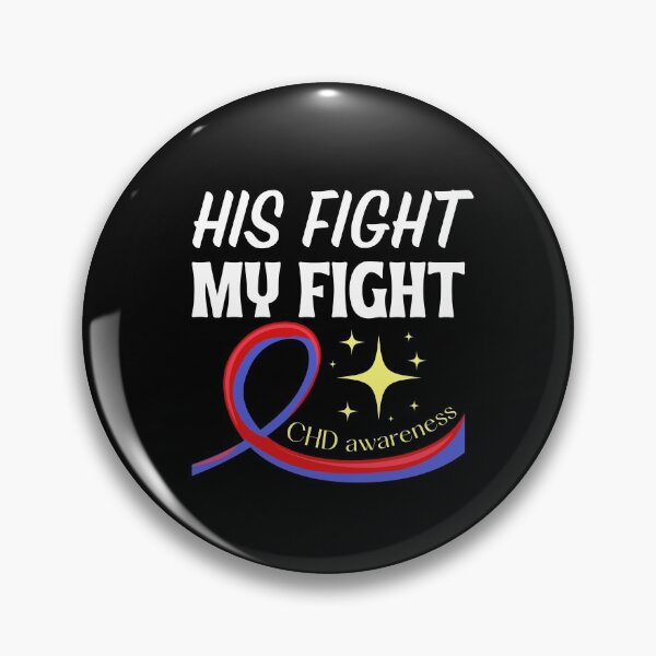 Item preview, His fight my fight chd awareness designed and sold by Tecnofa.