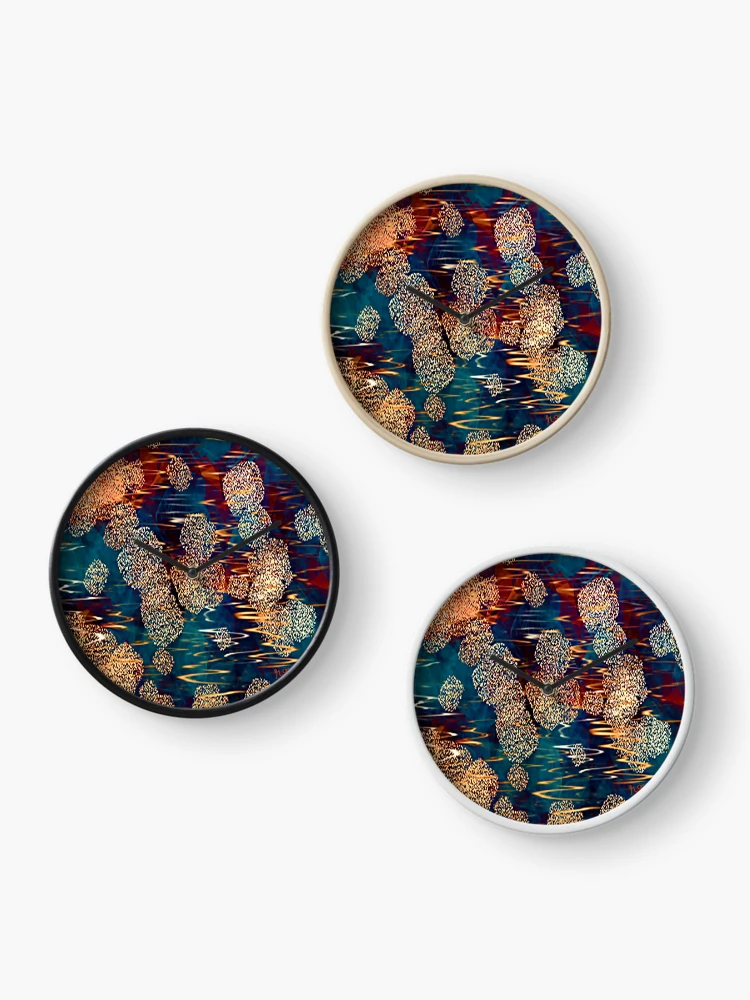 Thumbnail 3 of 4, Clock, Abstract thoughts designed and sold by RGiadaArtShop.