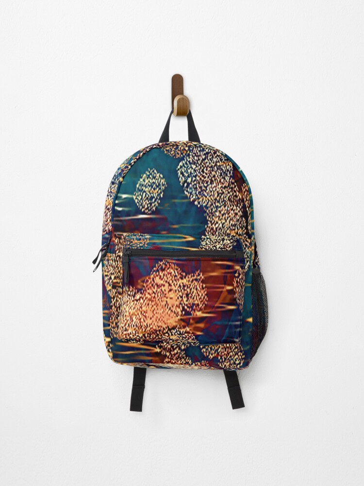 Thumbnail 1 of 3, Backpack, Abstract thoughts designed and sold by RGiadaArtShop.