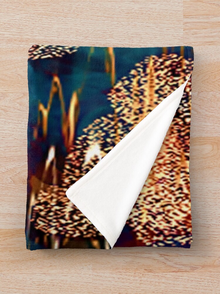 Thumbnail 3 of 6, Throw Blanket, Abstract thoughts designed and sold by RGiadaArtShop.