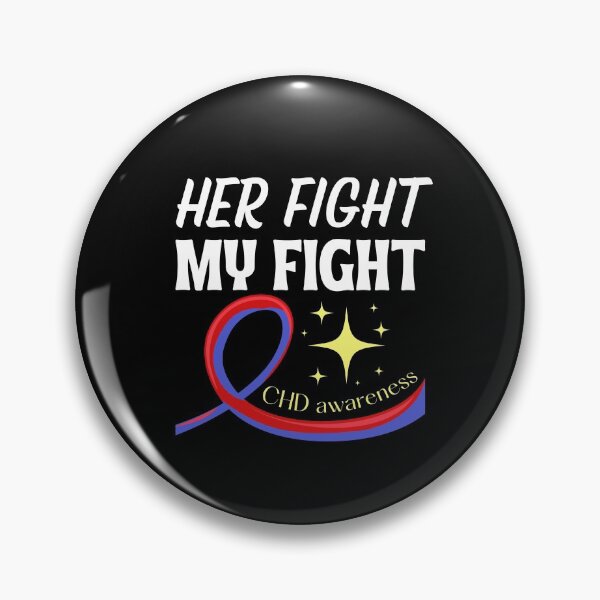 Item preview, Her fight my fight chd awareness designed and sold by Tecnofa.