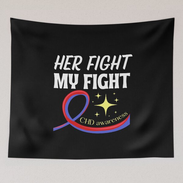 Item preview, Her fight my fight chd awareness designed and sold by Tecnofa.
