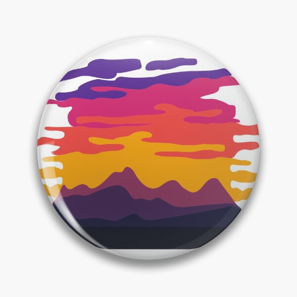 Item preview, Mountainous Sunset designed and sold by Red-ElYoubi.