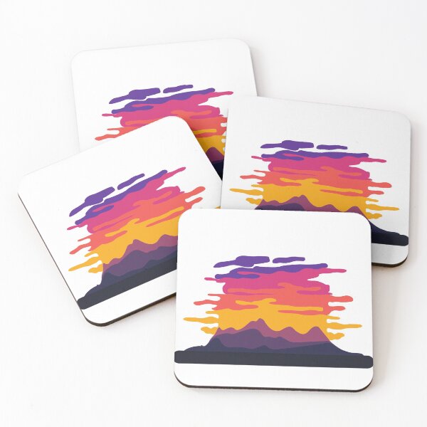 Item preview, Mountainous Sunset designed and sold by Red-ElYoubi.