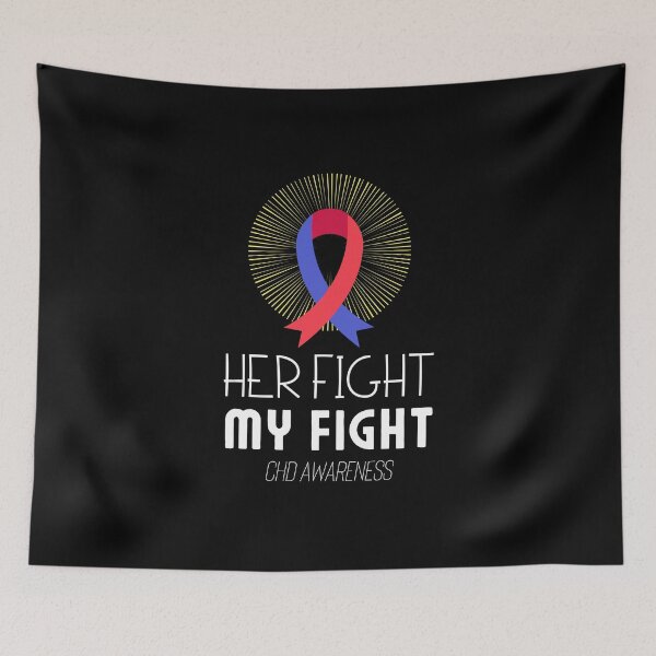 Item preview, Her fight my fight chd awareness designed and sold by Tecnofa.