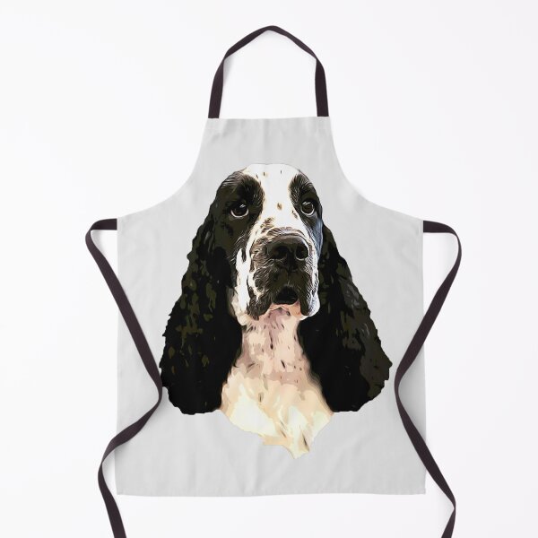 Item preview, Cocker Spaniel Black and White Beauty designed and sold by ElegantCat.