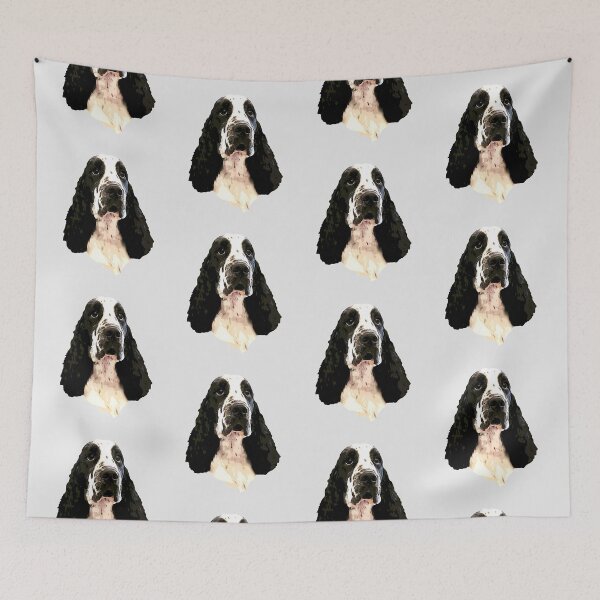 Item preview, Cocker Spaniel Black and White Beauty designed and sold by ElegantCat.