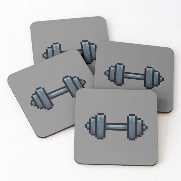 Item preview, Barbell Workout Pixel Art Icon designed and sold by dylanxh.