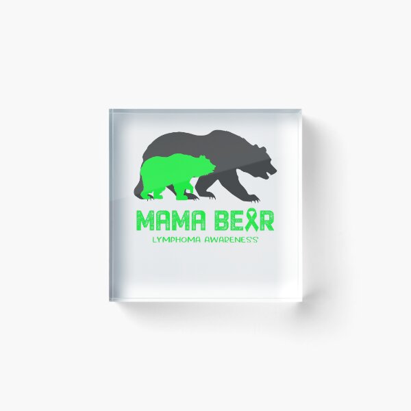 Item preview, Lymphoma Awareness Mama Bear Support Lymphoma designed and sold by Victormoratalla.