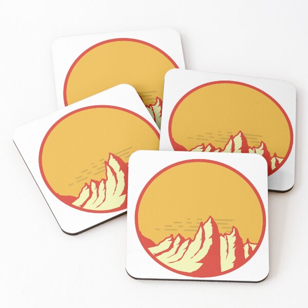 Item preview, Mountainous Sunset vibes designed and sold by Red-ElYoubi.