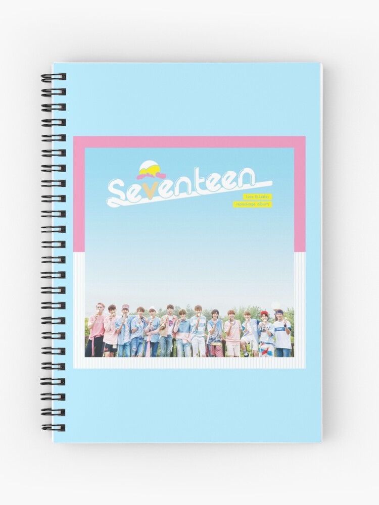 Seventeen Love & Letter Repackage Album | Spiral Notebook